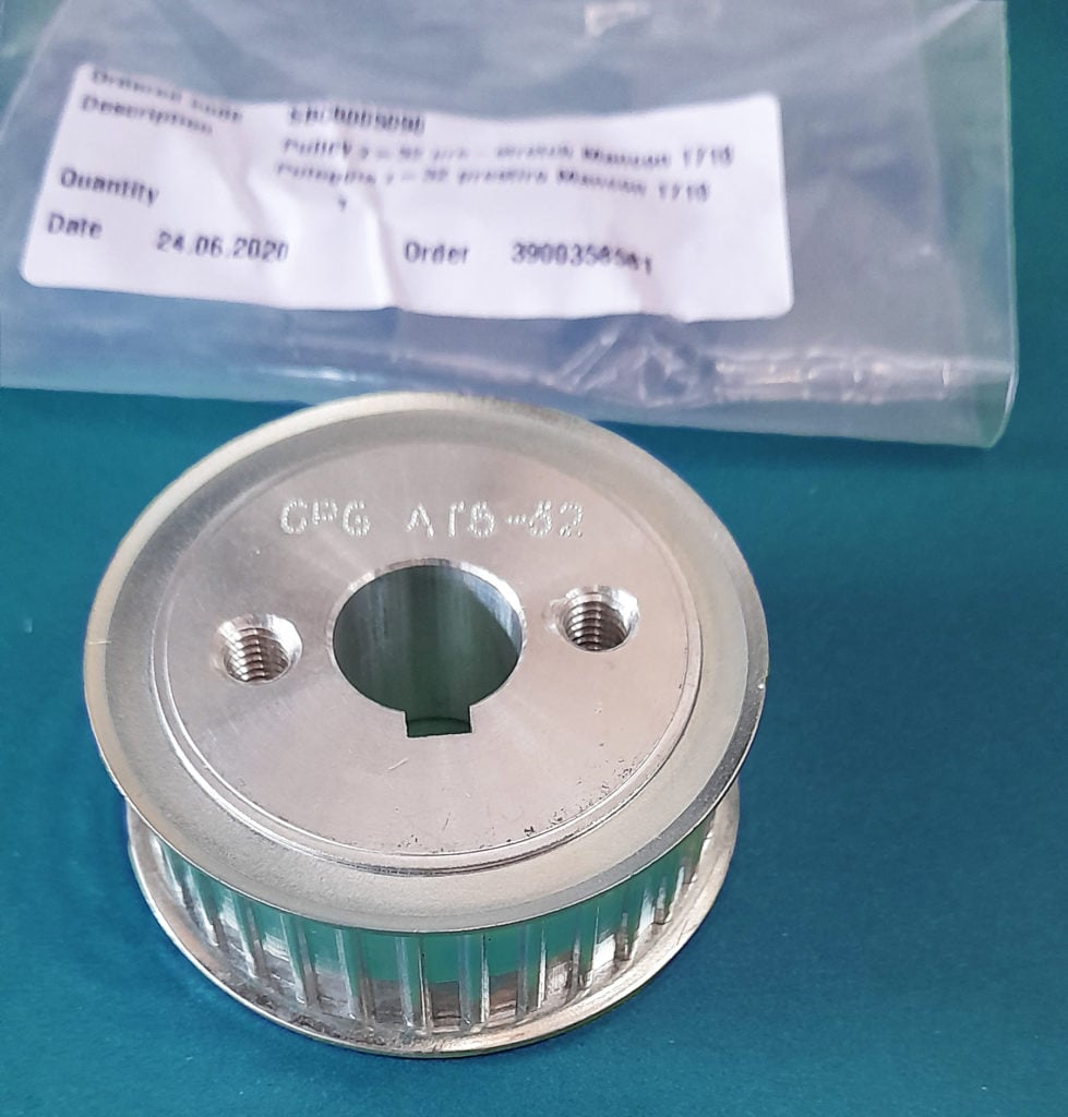 SBA0001152  Шкив в сборе