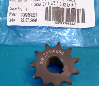 S330970292Z  Цепная звездочка Z=11 3/8'' D=12 L=14.5
